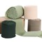 4 Rolls Silk Chiffon Ribbon, 1-1/2 Inch x 22yds, Sage Green Chiffon Ribbons Set, Handmade Fringe Silk Ribbon for Gift Wrapping Bridal Bouquets Wedding Invitations Decoration Crafts